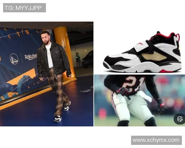 联动！库里今天穿着一双旧金山49人配色的耐克球鞋入场